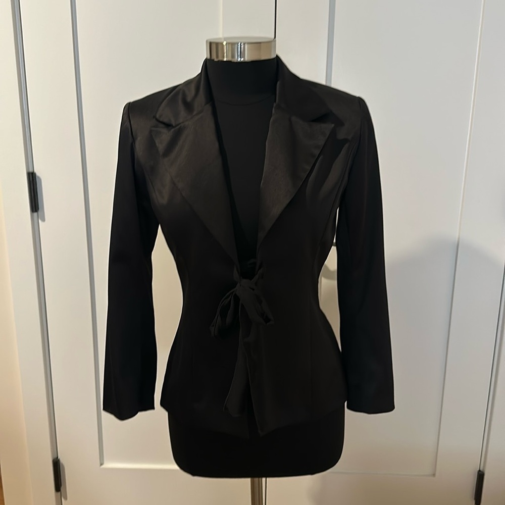 Satin blazer